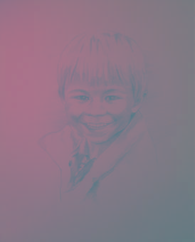 Potlood op papier; Tristan